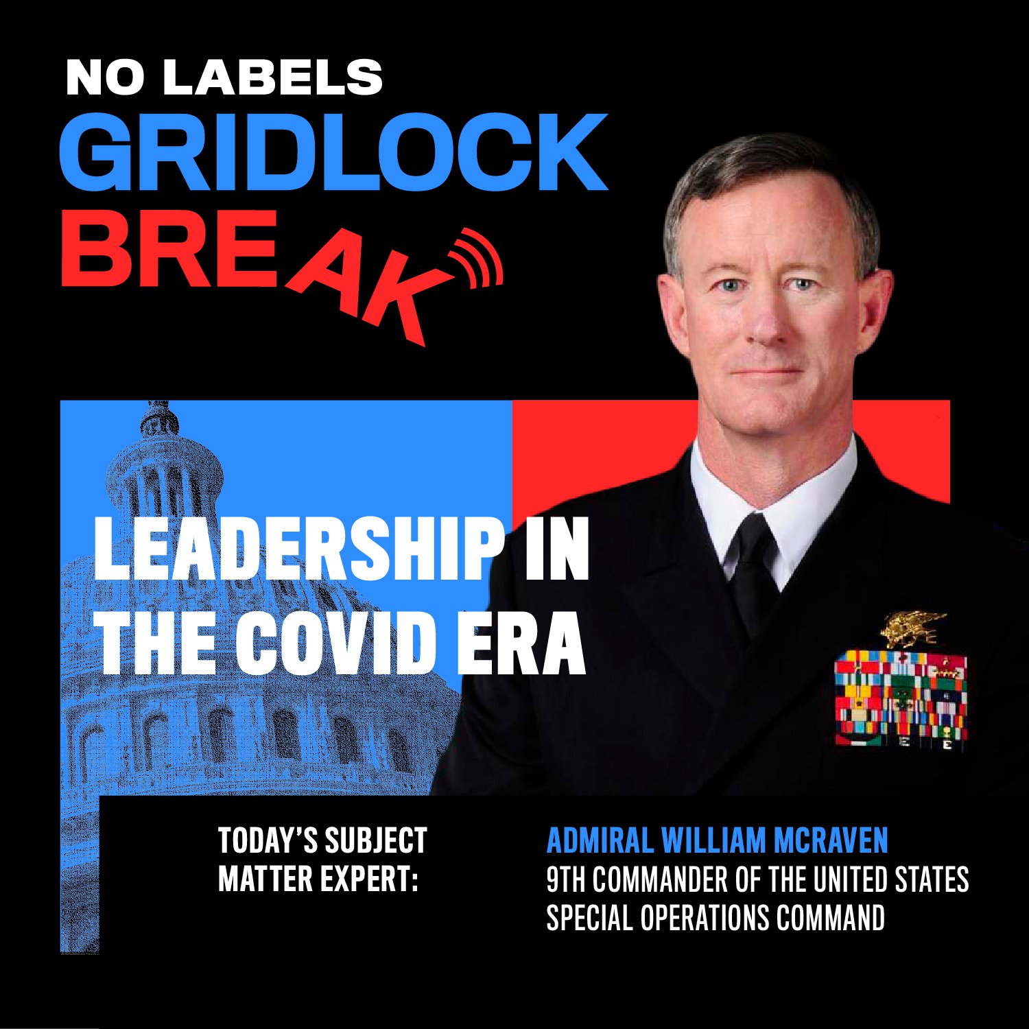 Admiral William McRaven Episode Art