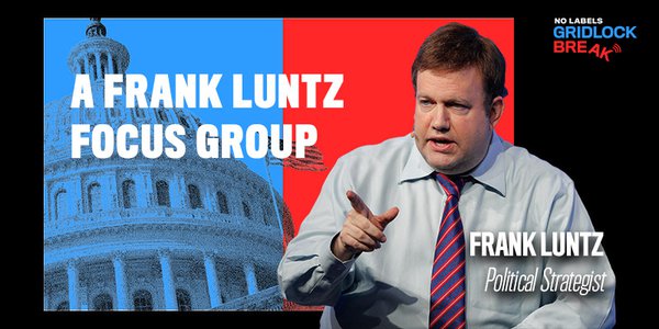 Frank Luntz is an American political and communications consultant, pollster, and pundit. His focus groups on cable TV have always given a voice to individuals drowned out by loud opinions and polls.