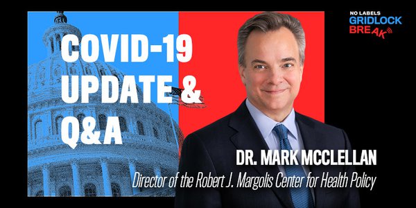 Dr. Mark McClellan is the director of the Robert J Margolis Center for Health Policy and a professor of Business, Medicine and Health Policy at Duke University.